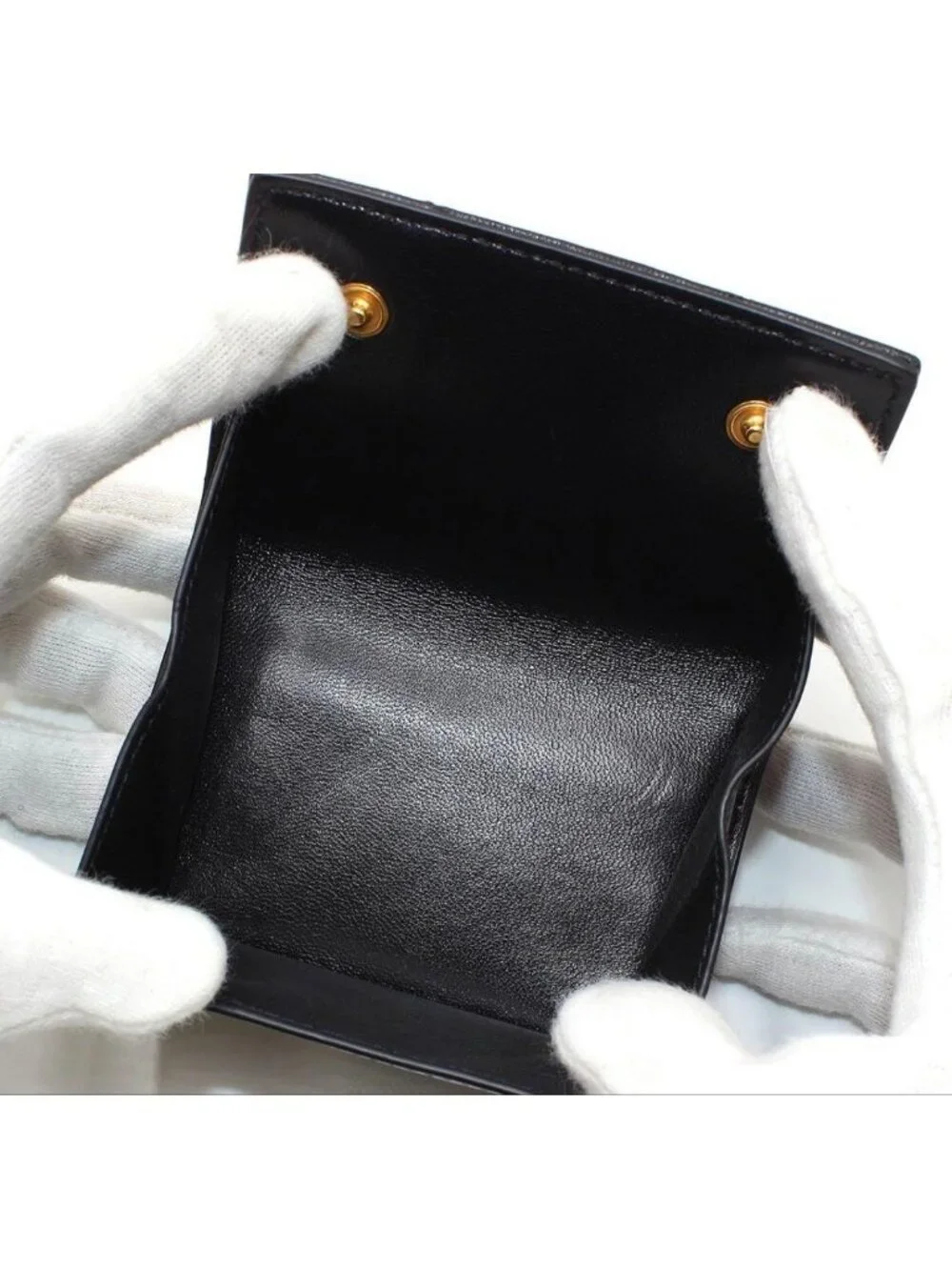 ★SOLD★ Saint Laurent Shindou Monogram Cassandra Trifold Wallet - Picture 6 of 9